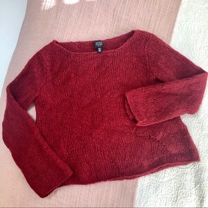 Eileen Fisher Red Sweater